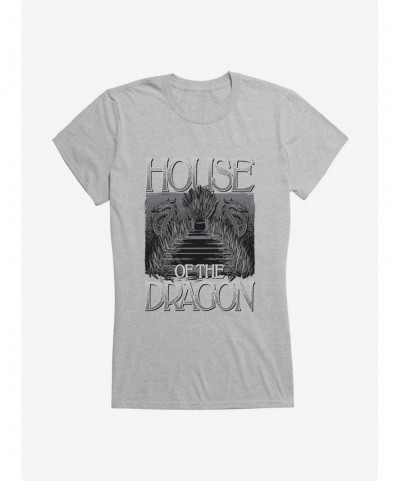 Value for Money House of the Dragon Throne Girls T-Shirt $6.18 T-Shirts