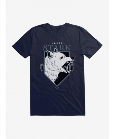 Wholesale Game Of Thrones House Stark Direwolf T-Shirt $6.50 T-Shirts