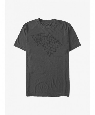 Pre-sale Game Of Thrones House Stark T-Shirt $8.60 T-Shirts