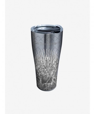 Absolute Discount Game of Thrones For The Throne 30oz Stainless Steel Tumbler With Lid $15.27 Tumblers