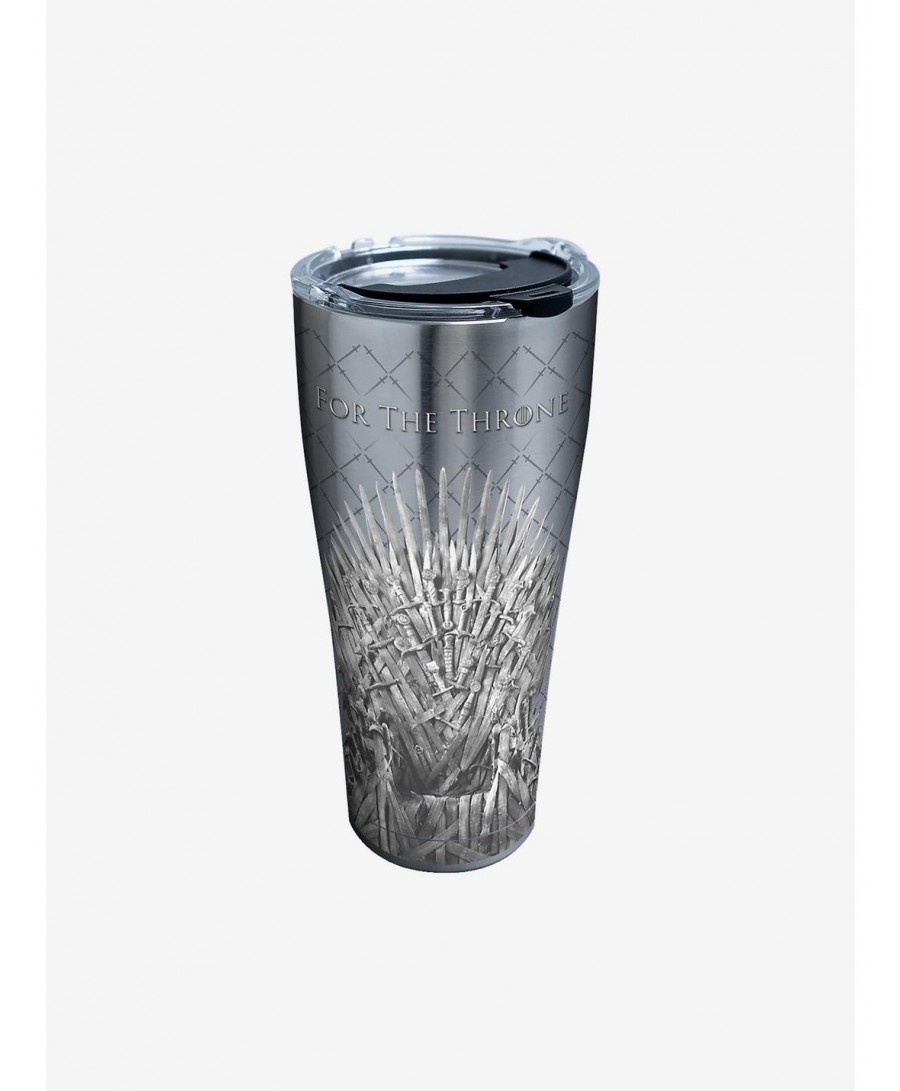 Absolute Discount Game of Thrones For The Throne 30oz Stainless Steel Tumbler With Lid $15.27 Tumblers