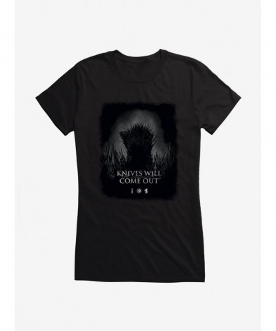 Best Deal House Of The Dragon Knives Will Come Out Girls T-Shirt $7.97 T-Shirts