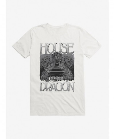 Hot Sale House of the Dragon Throne T-Shirt $8.80 T-Shirts