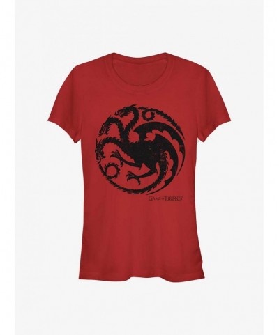 Hot Sale Game Of Thrones Targaryen Dragon Girls T-Shirt $9.16 T-Shirts