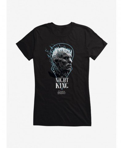 Premium Game Of Thrones The Night King Glare Girls T-Shirt $5.98 T-Shirts