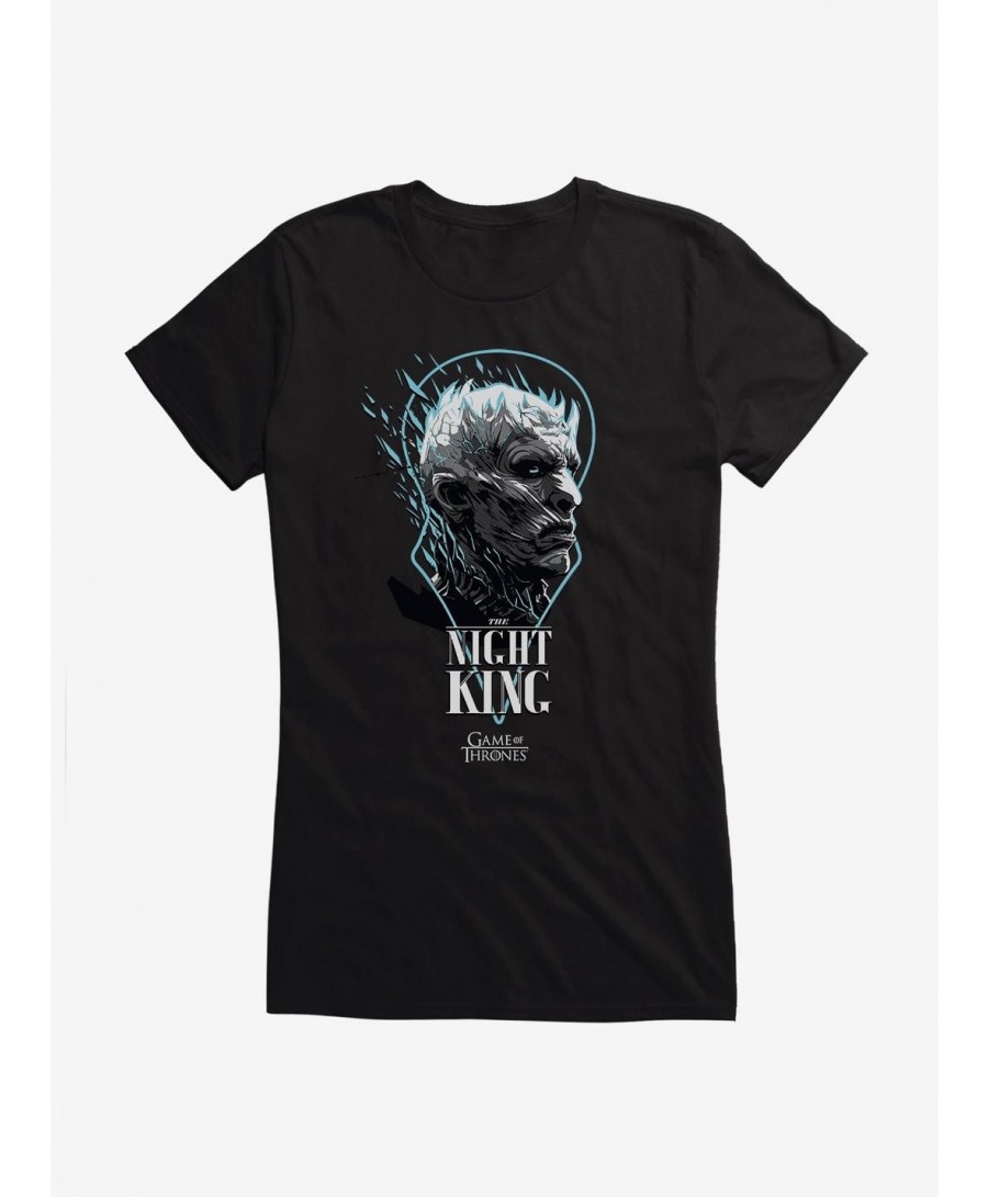 Premium Game Of Thrones The Night King Glare Girls T-Shirt $5.98 T-Shirts