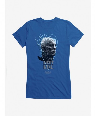 Premium Game Of Thrones The Night King Glare Girls T-Shirt $5.98 T-Shirts