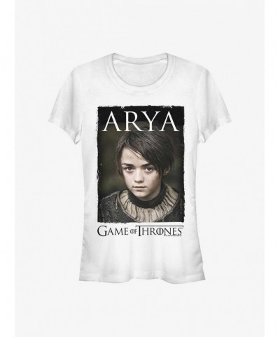 Festival Price Game Of Thrones Arya Stark Girls T-Shirt $7.97 T-Shirts