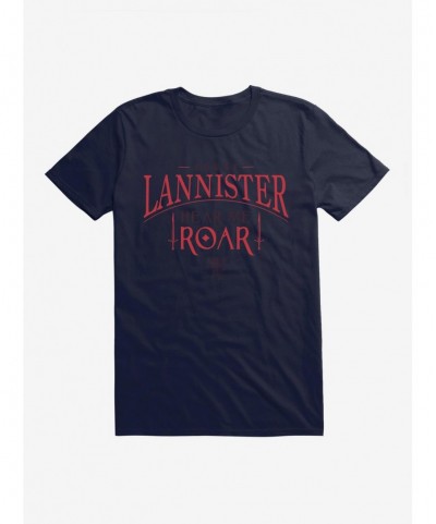 Unique Game Of Thrones House Lannister Hear Me Roar T-Shirt $8.22 T-Shirts