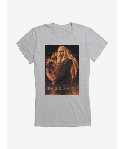 Huge Discount House Of The Dragon Viserys I Targaryen Girls T-Shirt $7.17 T-Shirts