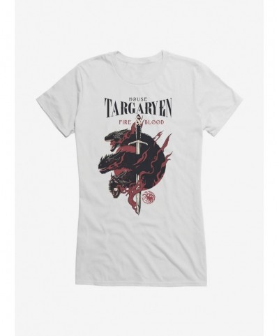 Wholesale Game Of Thrones House Targaryen Words Girls T-Shirt $5.98 T-Shirts