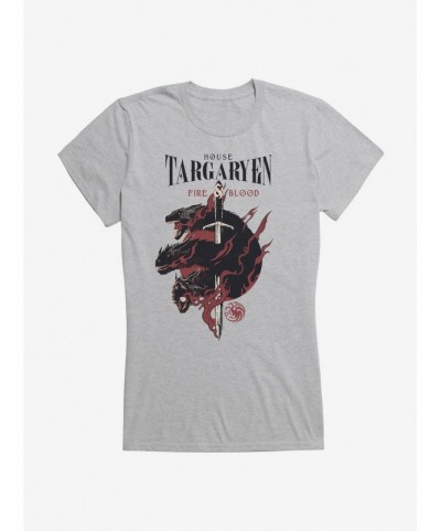 Wholesale Game Of Thrones House Targaryen Words Girls T-Shirt $5.98 T-Shirts