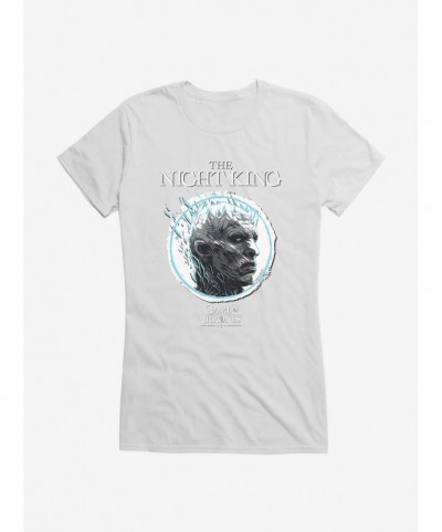 Trendy Game Of Thrones The Night King Girls T-Shirt $9.96 T-Shirts