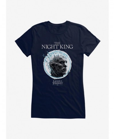 Trendy Game Of Thrones The Night King Girls T-Shirt $9.96 T-Shirts