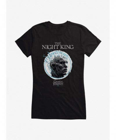 Trendy Game Of Thrones The Night King Girls T-Shirt $9.96 T-Shirts