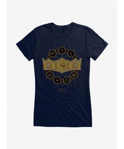 Special House of the Dragon House Sigils Girls T-Shirt $8.17 T-Shirts