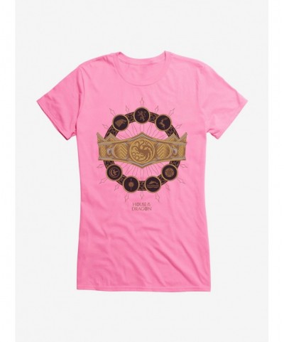 Special House of the Dragon House Sigils Girls T-Shirt $8.17 T-Shirts